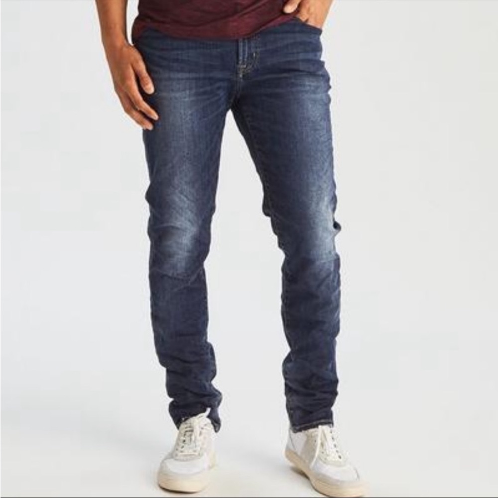 American Eagle Men’s Extreme Flex Slim Jeans Sz 33 x 32 Lk New